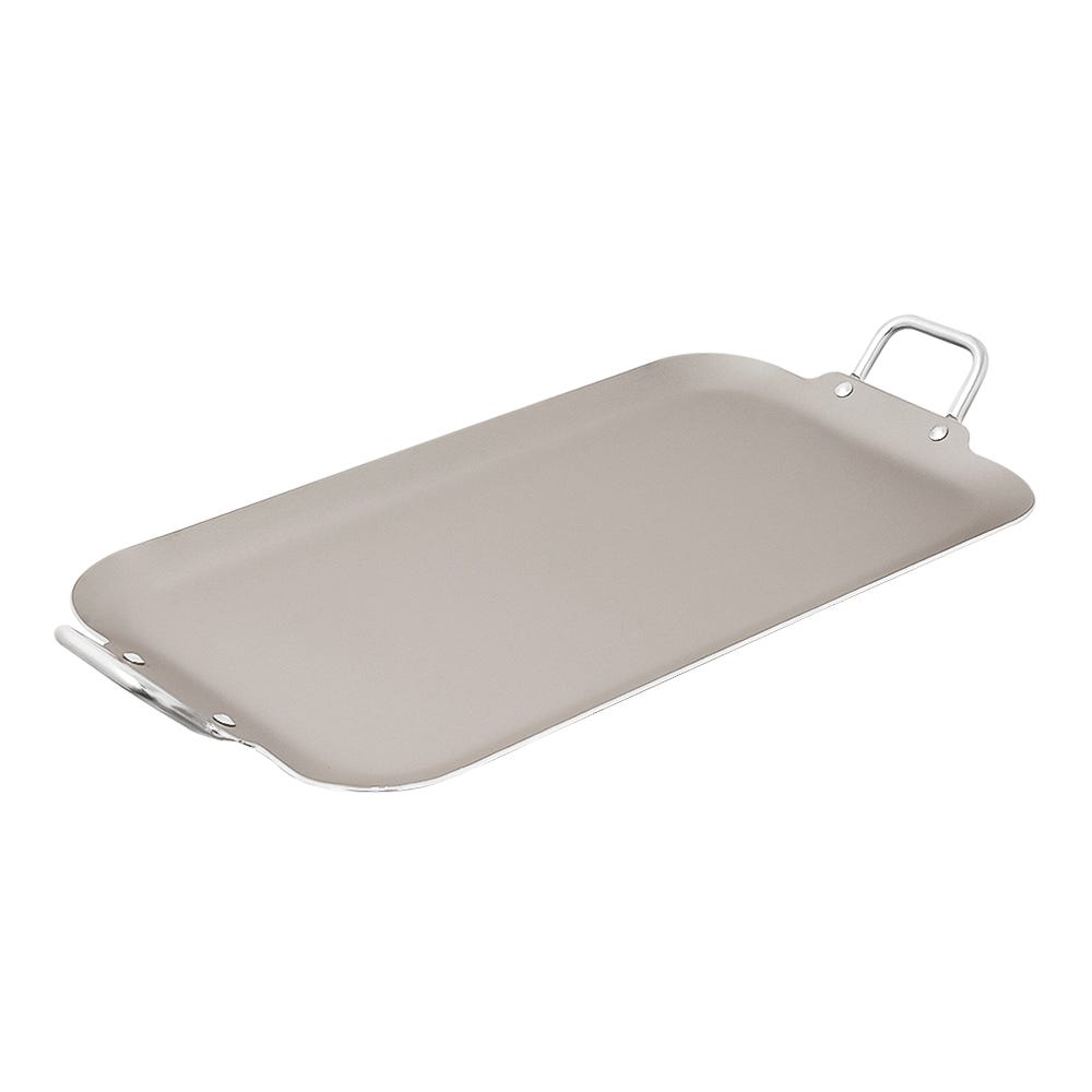 Comal de metal doble quemador con antiadherente Odisea – vista 4