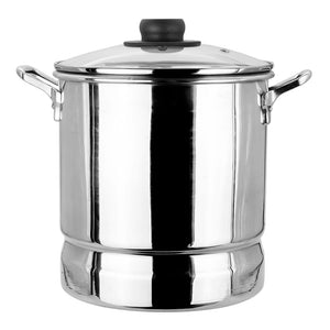 Vaporera No. 22 con tapa de vidrio