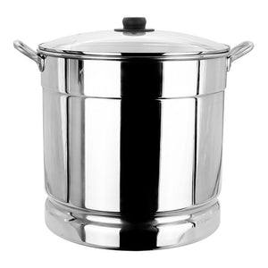 Vaporera Núm. 34 con tapa de vidrio