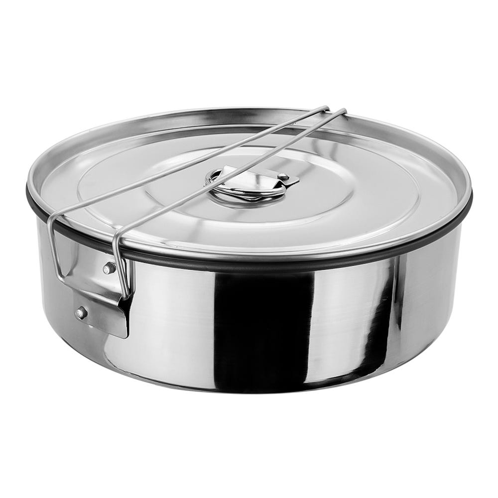 Fiambrera de aluminio 22 cm con antiadherente FIAM22CT Odisea – vista 3