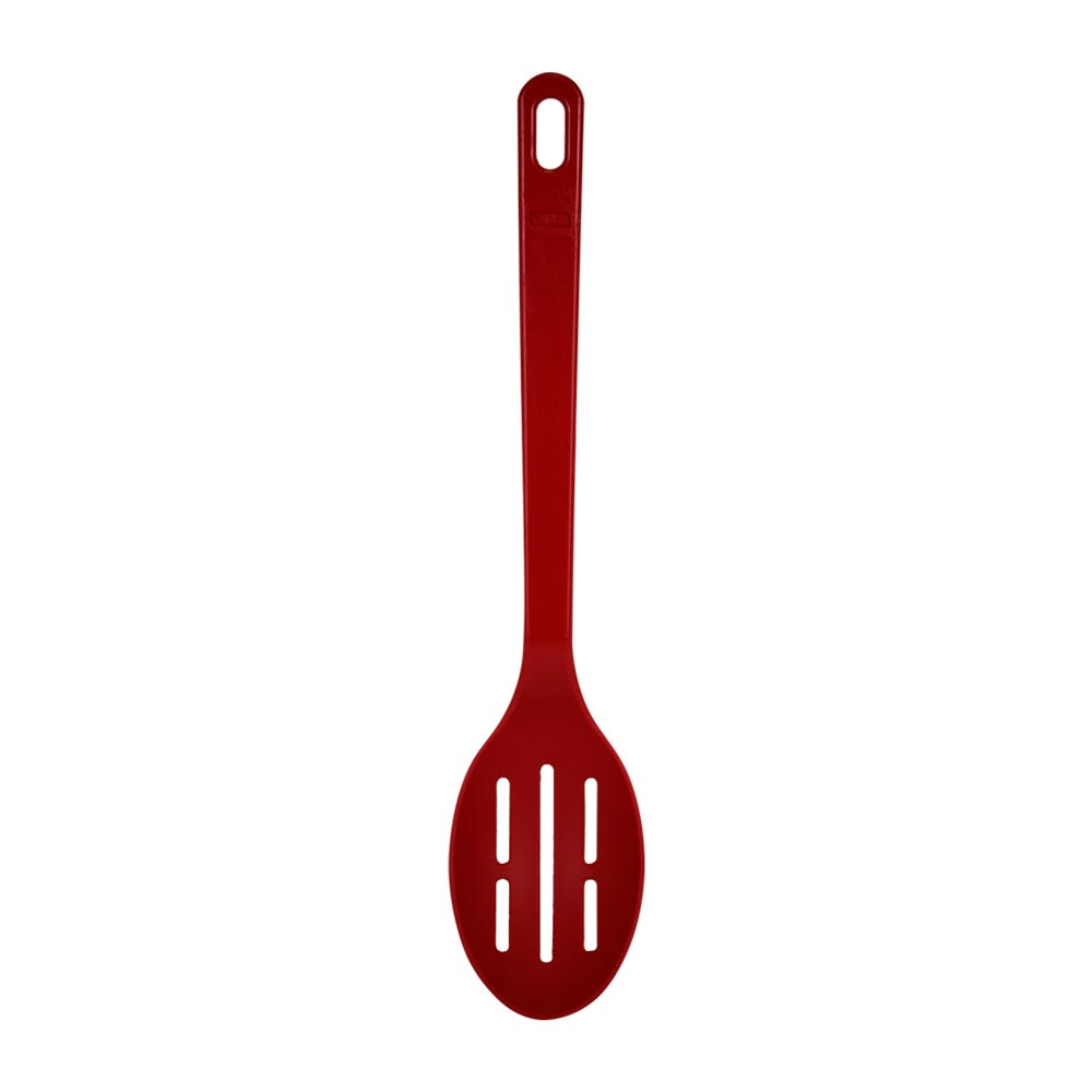 Cuchara ranurada cata rojo Cinsa