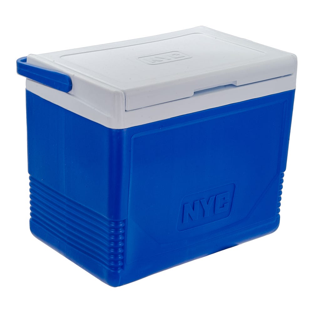 Hielera de plástico 9.4 L rojo y azul Caribe 0200 NYC