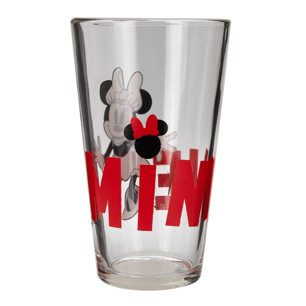Vaso de vidrio 450 ml Mickey Mouse varios modelos H1-VR129 Gairet