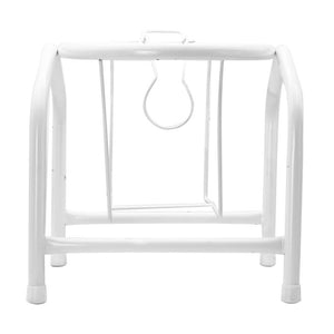 Portagarrafón de metal 1 nivel blanco Tubogar