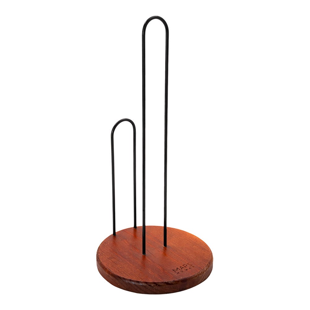 Porta rollo balancán color negro Maps Hogar