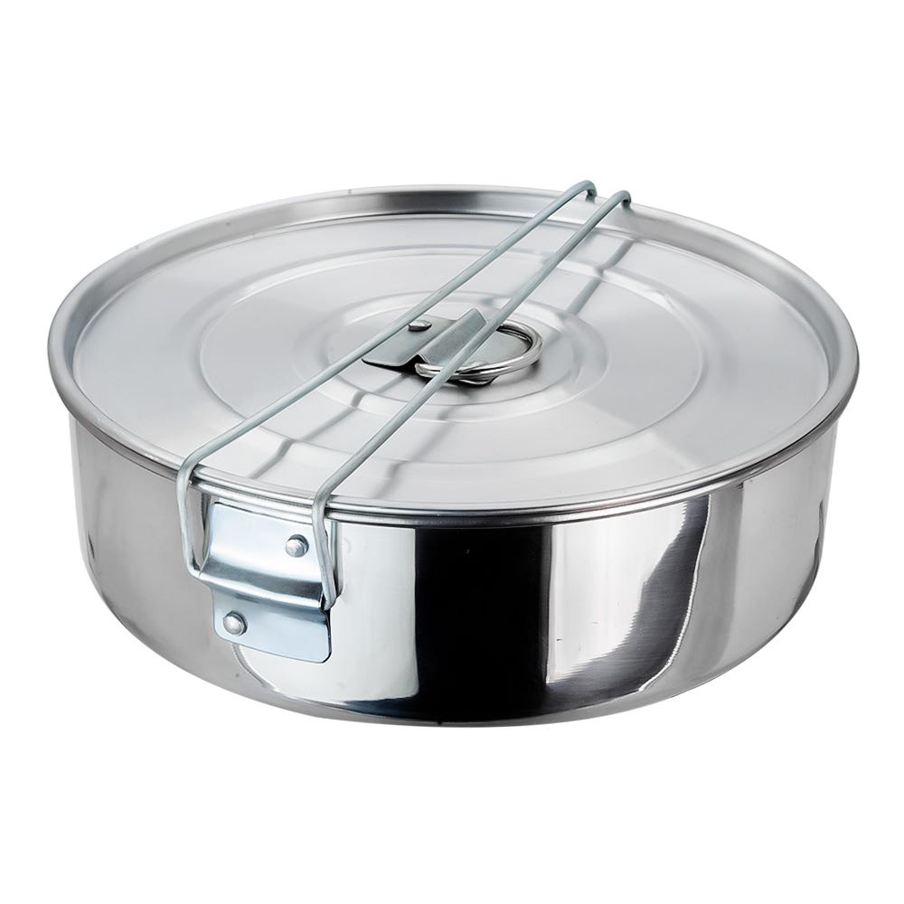 Fiambrera de aluminio de 22 cm Alugonza