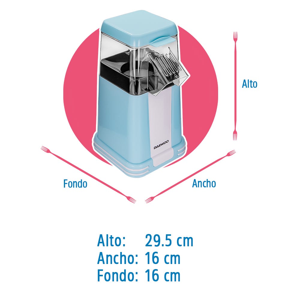 Máquina para palomitas DPP-748-AZ Daewoo