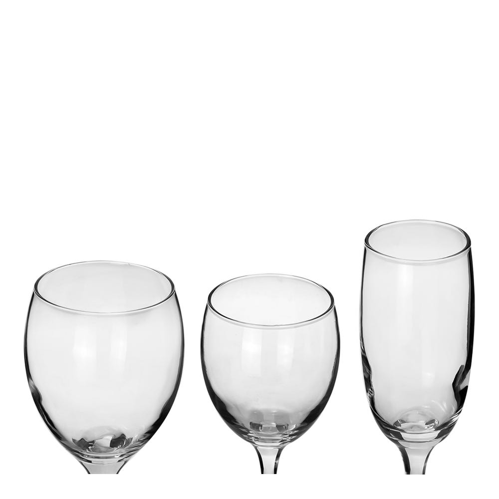 Juego de copas de vidrio 18 piezas Imperial CG-111289 Pasabahce