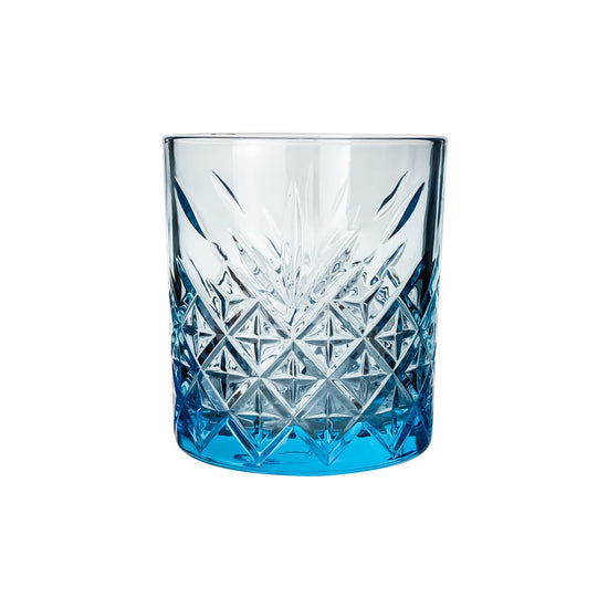 Vaso de vidrio dof 345 ml Blue Timeless CG-1112885 Pasabahce