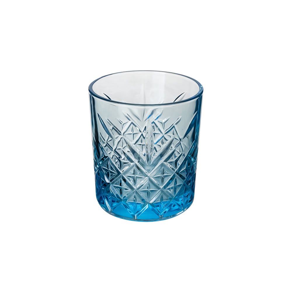 Vaso de vidrio dof 345 ml Blue Timeless CG-1112885 Pasabahce