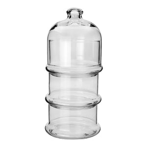 Domo pastelero de vidrio 3 niveles Villa Patisserie CG-1109604 Pasabahce