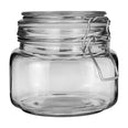 Frasco brocal de vidrio con broche 530 ml CFRB50BROC3 Cristaglass