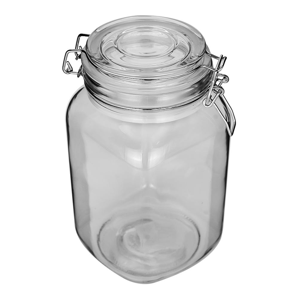 Frasco brocal de vidrio con broche1.470 litros CFRB16BROC3 Cristaglass