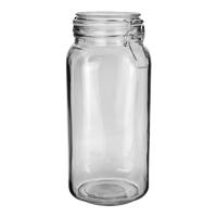Frasco brocal de vidrio con broche 2.2 litros CFRB22BROC3 Cristaglass