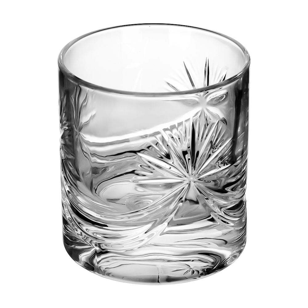 Vaso olf fashion de vidrio 200 ml fondo grueso New York 99644 Cristaglass