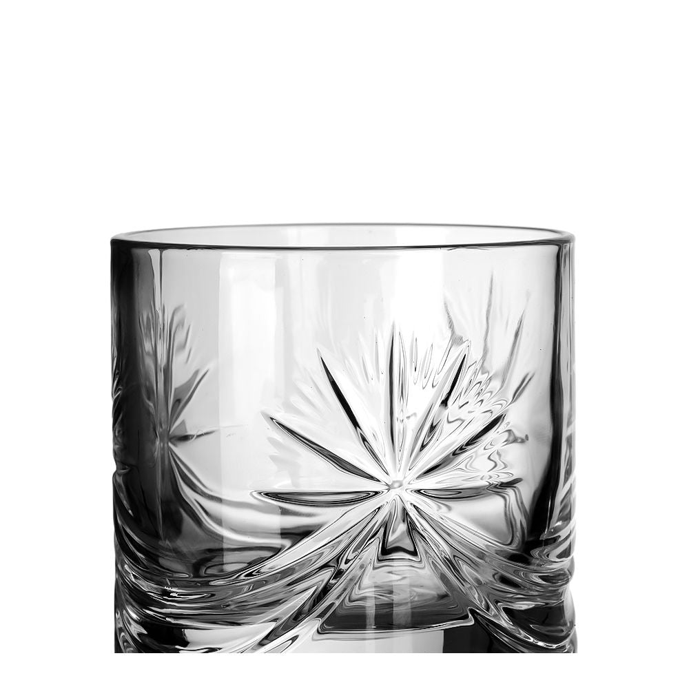 Vaso olf fashion de vidrio 200 ml fondo grueso New York 99644 Cristaglass