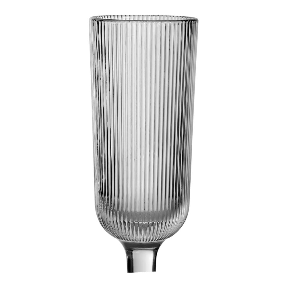 Copa flauta de vidrio 140 ml Lines 99603 Cristaglass