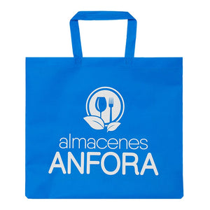 Bolsa ecológica non woven azul GM-16 Almacenes Ánfora
