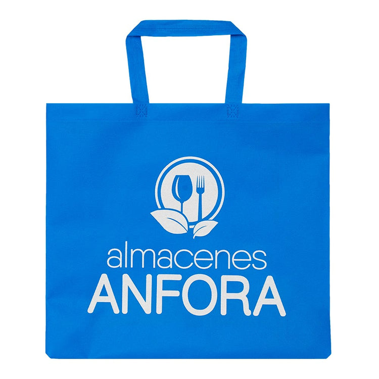 Bolsa ecológica non woven azul GM-16 Almacenes Ánfora