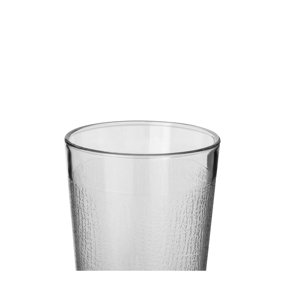 Vaso de refresco de policarbonato natural texturiz 240 ml 5001111 Citrulsa