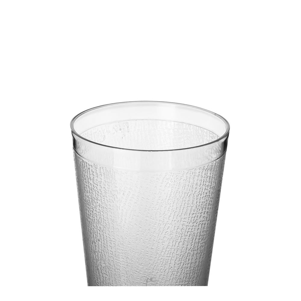 Vaso de refresco de policarbonato natural texturizado 600 ml 5001086 Citrulsa