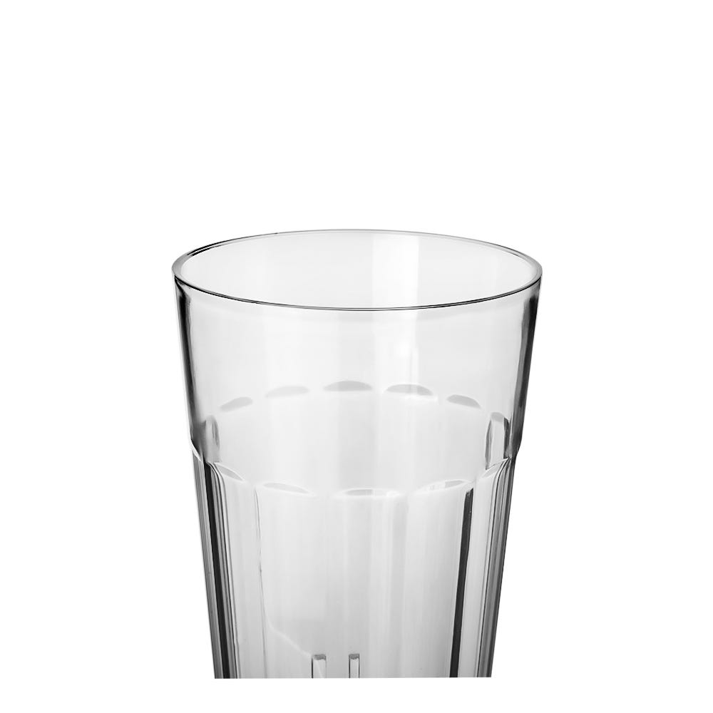 Vaso Flamingo de policarbonato natural liso 600 ml 5001436 Citrulsa