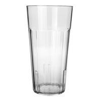 Vaso Flamingo de policarbonato natural liso 600 ml 5001436 Citrulsa