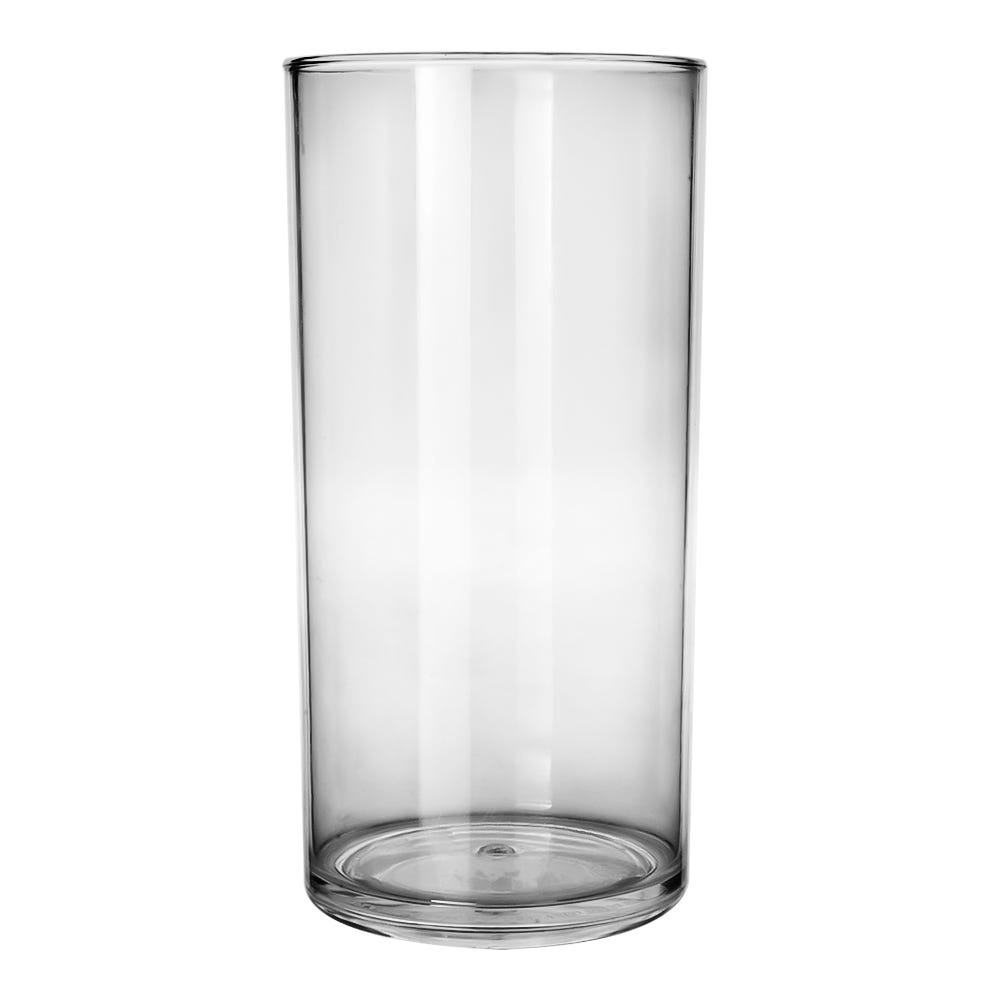 Vaso jaibolero de policarbonato natural liso 300 ml 5000974 Citrulsa
