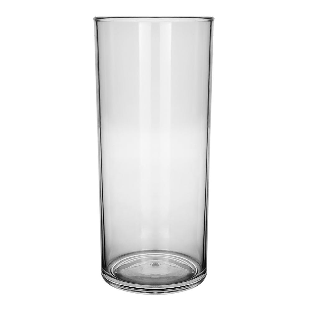 Vaso jaibolero de policarbonato natural liso 380 ml 5001003 Citrulsa