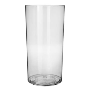 Vaso jaibolero de policarbonato natural liso 600 ml 5002667 Citrulsa