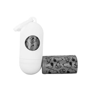Dispensador de bolsitas para desechos de perros dos rollos Peanuts BDP-002-2 Smile Pets