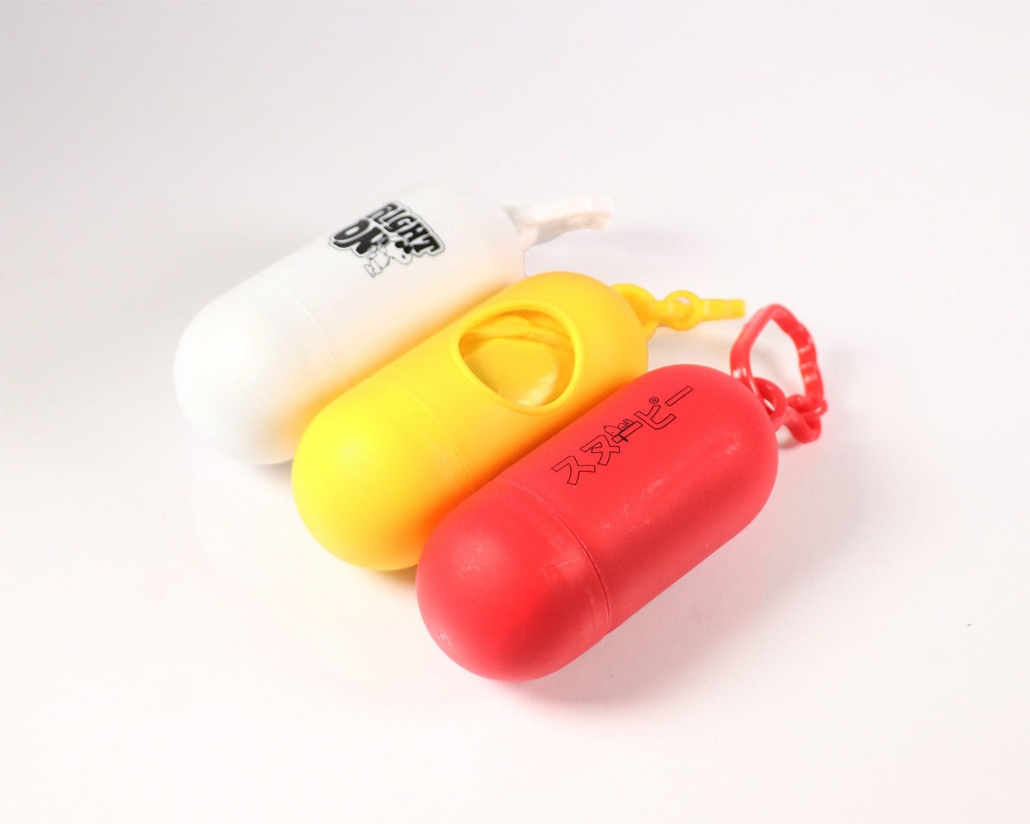 Dispensador de bolsitas para desechos de perros dos rollos Peanuts BDP-002-2 Smile Pets