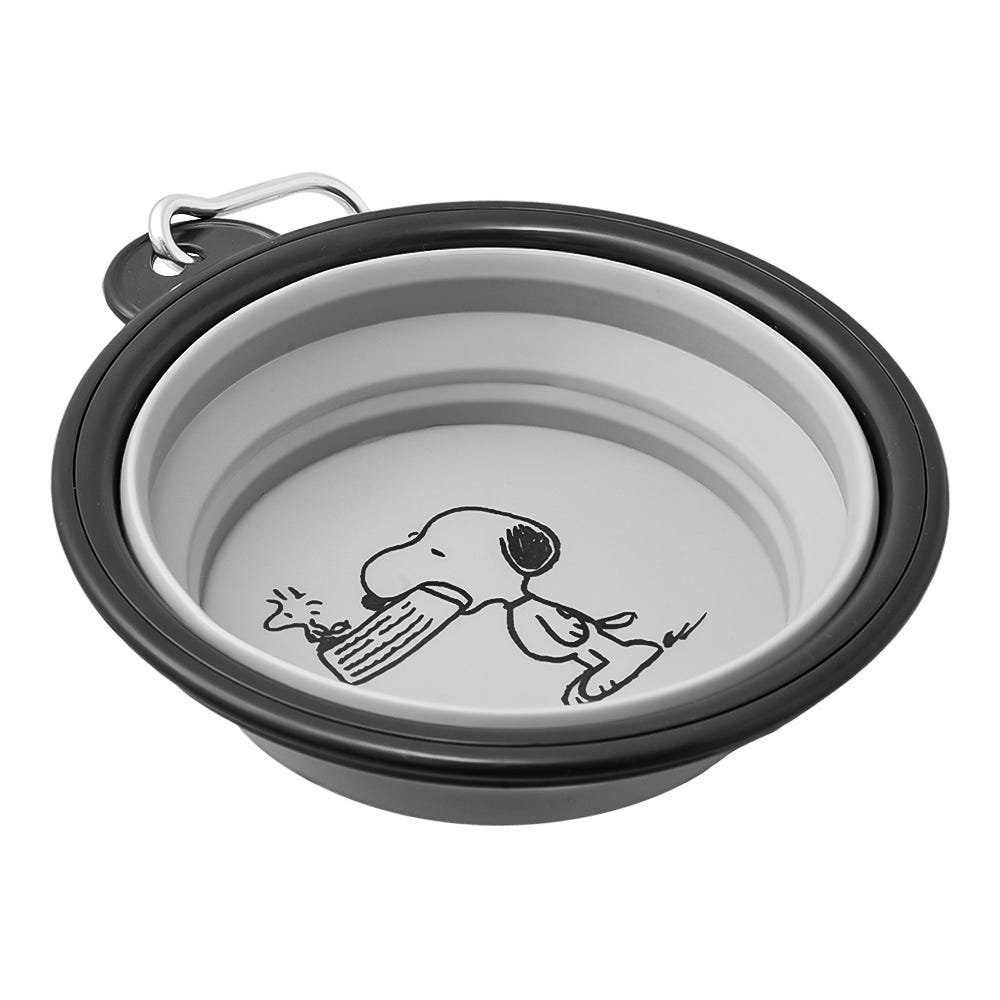 Plato de plástico plegable para perro 350 ml Peanuts PSP-001 Smile Pets