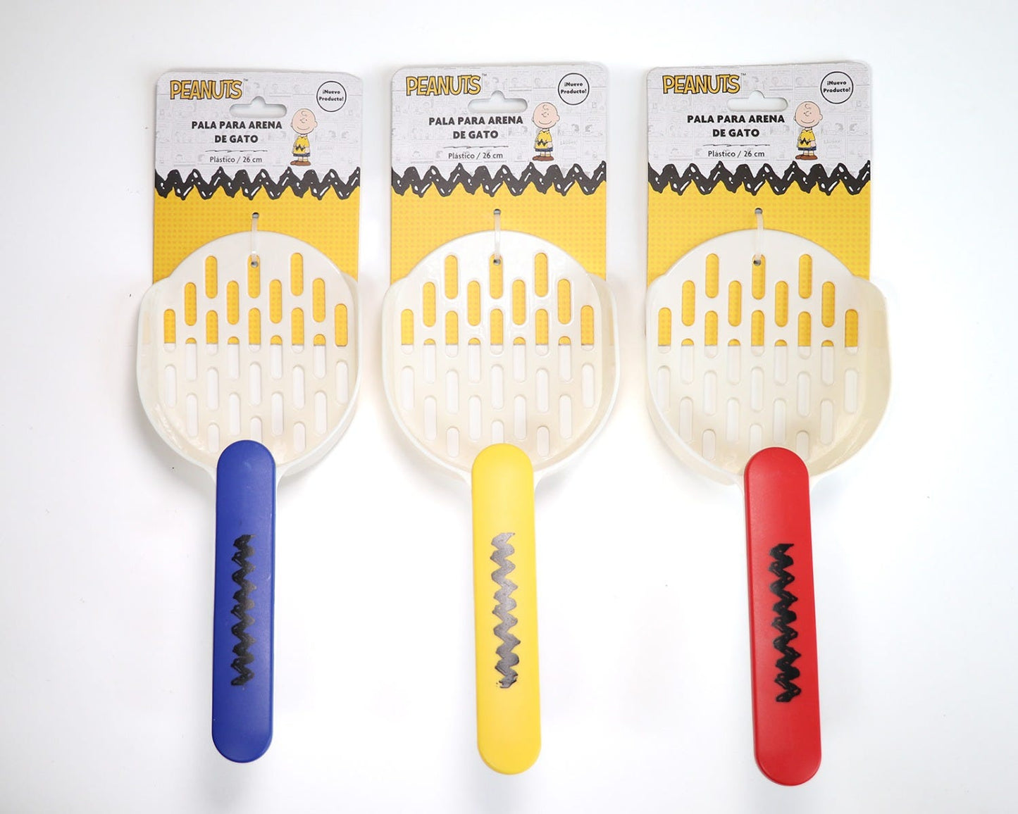 Pala para arena de gato de plástico 26 cm Peanuts PG-001 Smile Pets