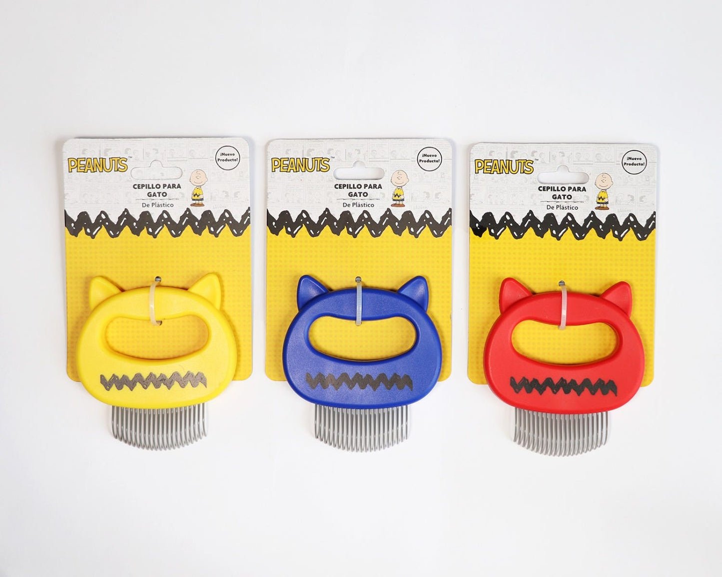 Cepillo para gato de plástico Peanuts CG-001 Smile Pets