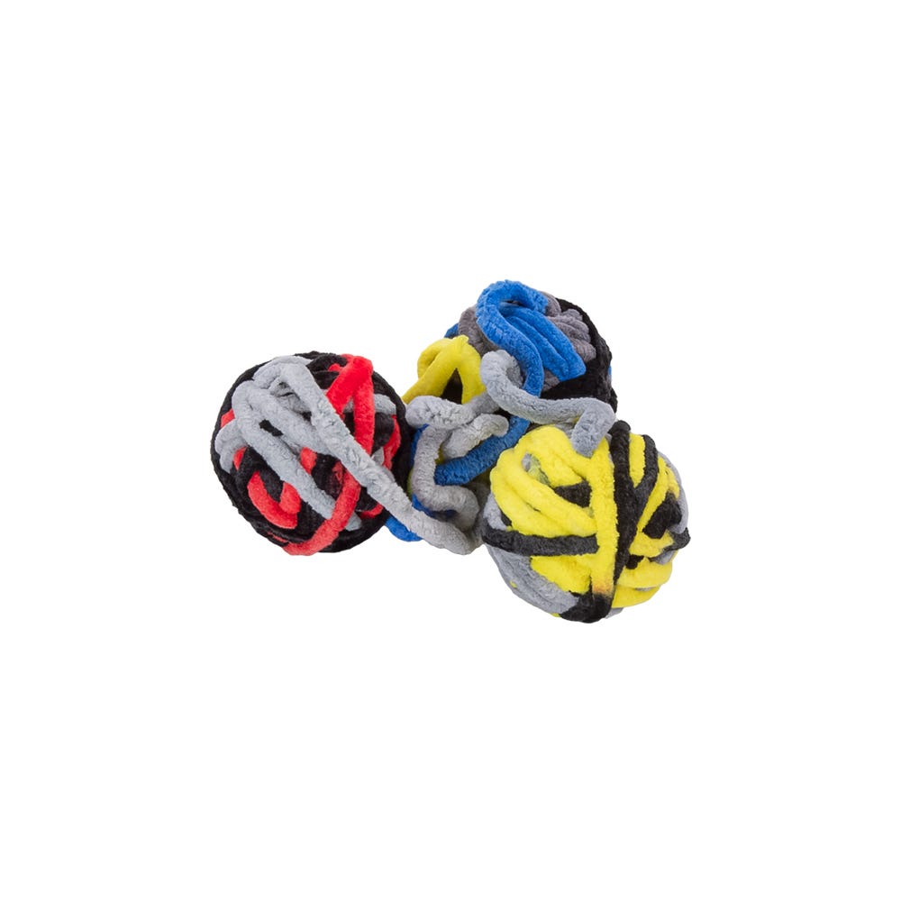 Pelotas de estambre para gato 4 cm Peanuts BG-001 Smile Pets