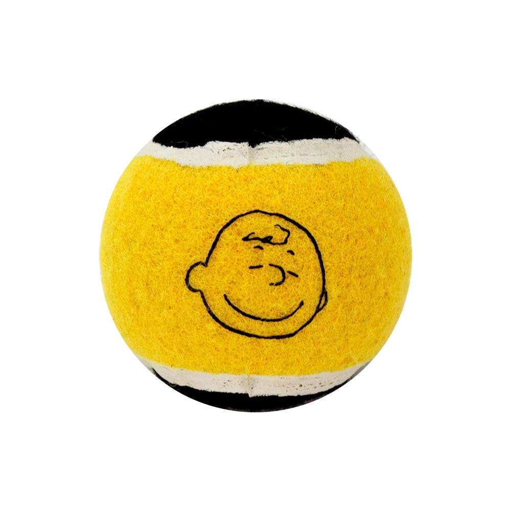 Juego de pelotas para perro 6.5 cm con chillido 3 piezas Peanuts PT-002 Smile Pets