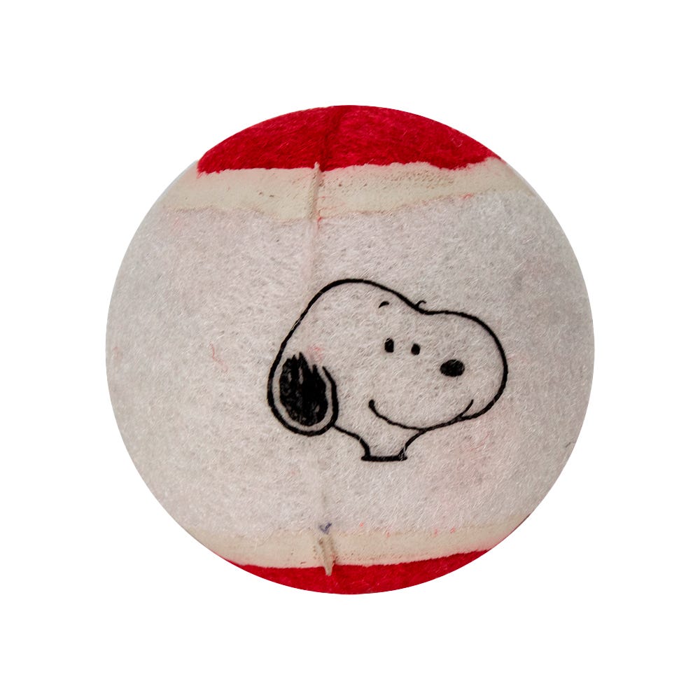Juego de pelotas para perro 6.5 cm con chillido 3 piezas Peanuts PT-002 Smile Pets