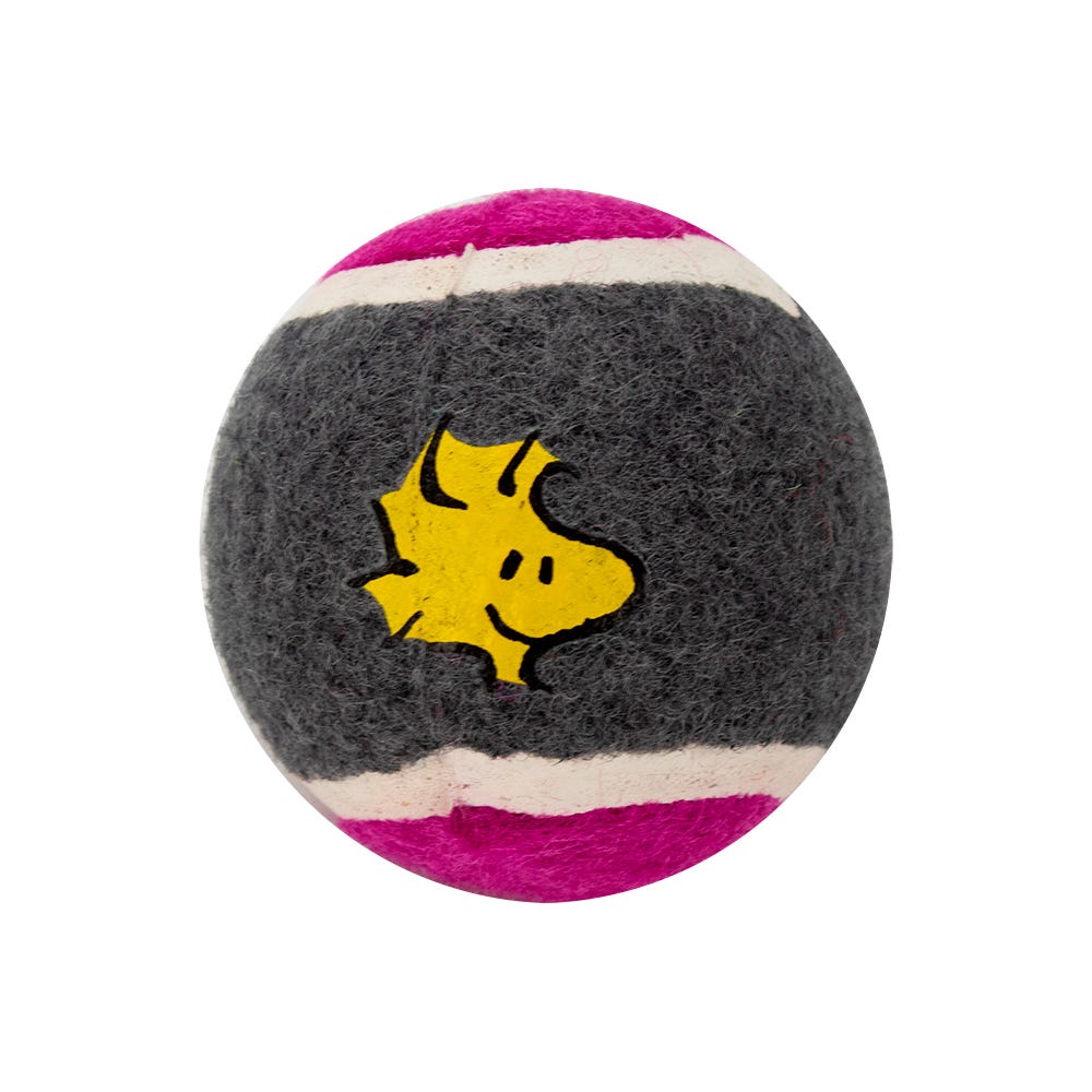 Juego de pelotas para perro 6.5 cm con chillido 3 piezas Peanuts PT-002 Smile Pets