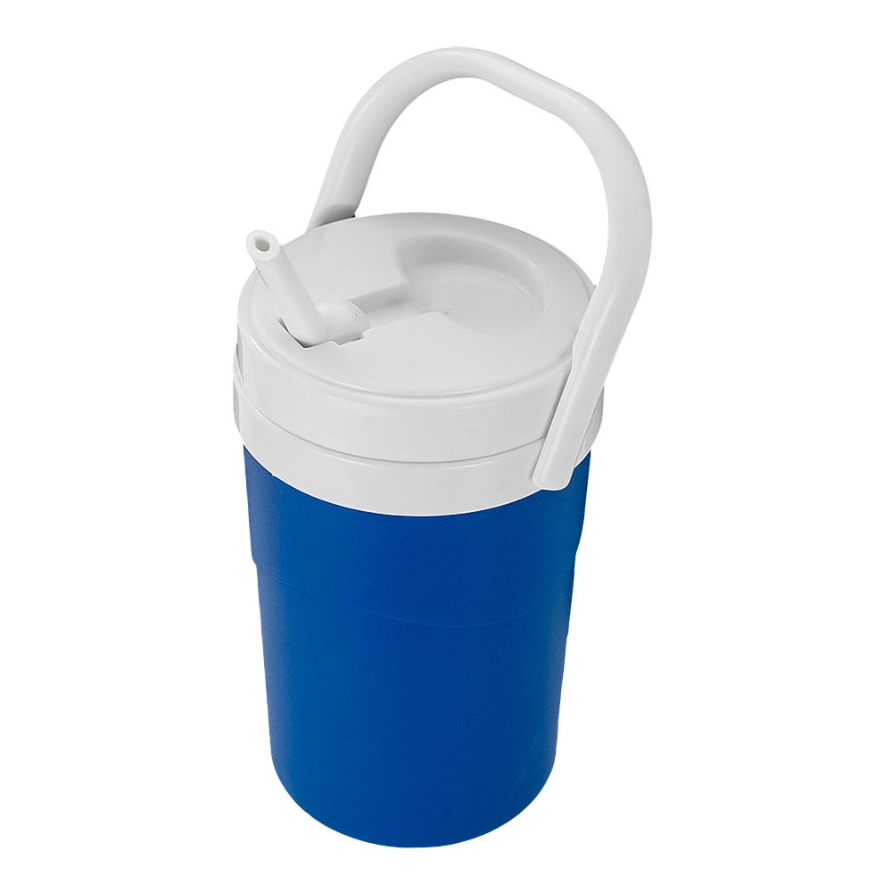 Thermo con boquilla plástico 1 litro azul 4-1049904 Estra