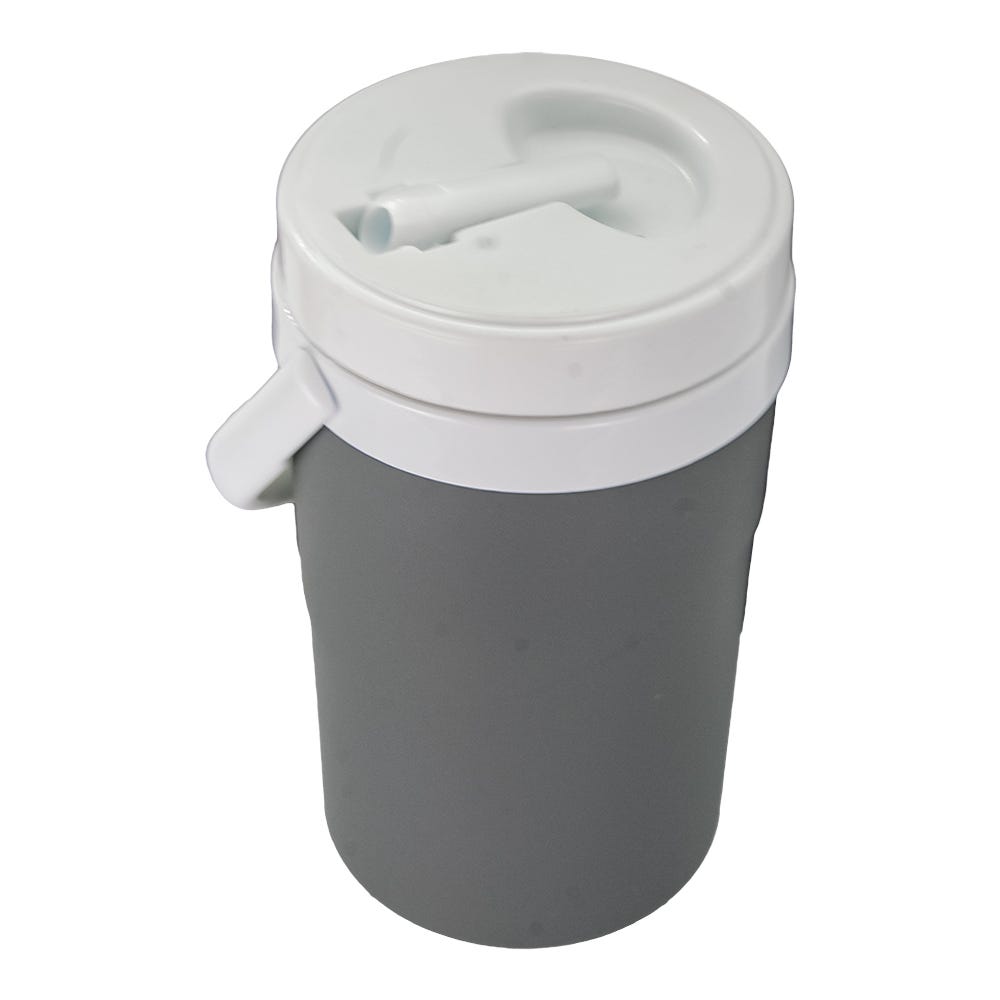 Thermo con boquilla plástico 1 litro gris 4-1047795 Estra
