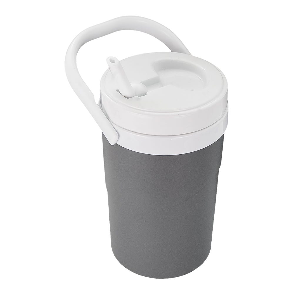Thermo con boquilla plástico 1 litro gris 4-1047795 Estra
