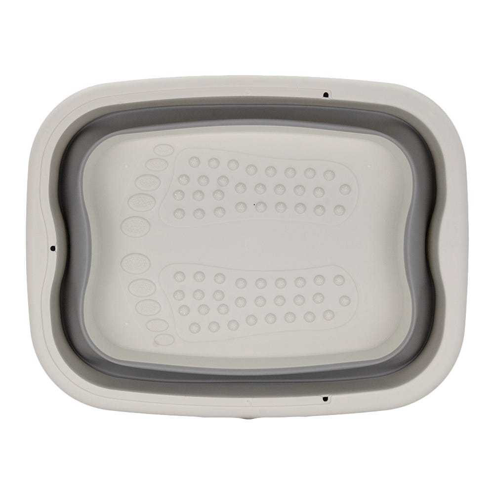 Tina Plegable para pies plástico y caucho R4641