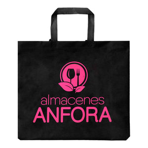 Bolsa ecológica 50 x 42 x 15.5 cm negra Bolsa REU50N Ecoattro
