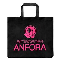 Bolsa ecológica 50 x 42 x 15.5 cm negra Bolsa REU50N Ecoattro