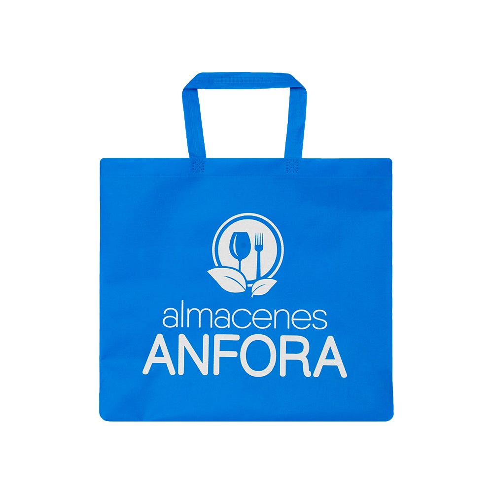 Bolsa ecológica 35 x 34 x 17.3 azul Bolsa REU35A Ecoattro