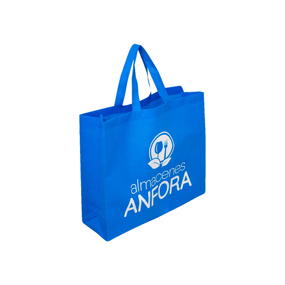 Bolsa ecológica 35 x 34 x 17.3 azul Bolsa REU35A Ecoattro