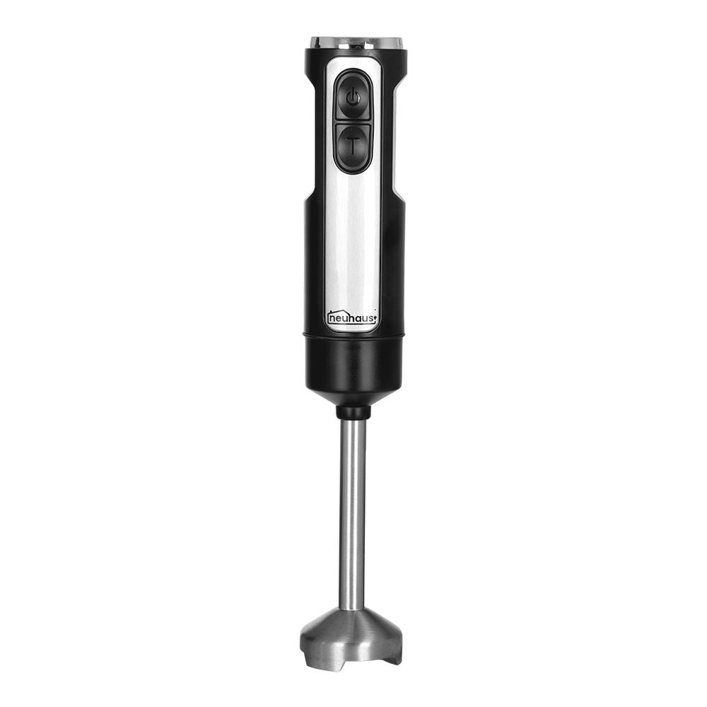 Batidora de inmersión acero inoxidable negra Mixer Neuhaus