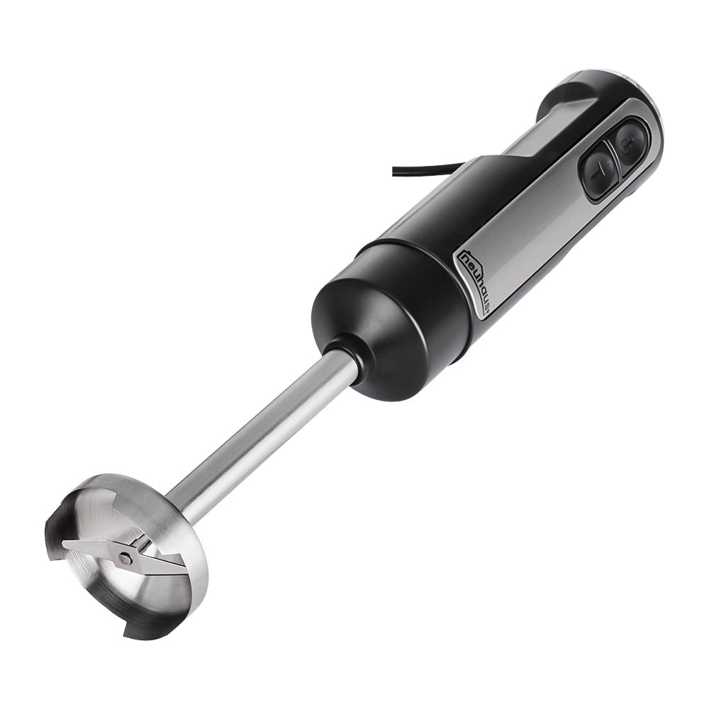 Batidora de inmersión acero inoxidable negra Mixer Neuhaus