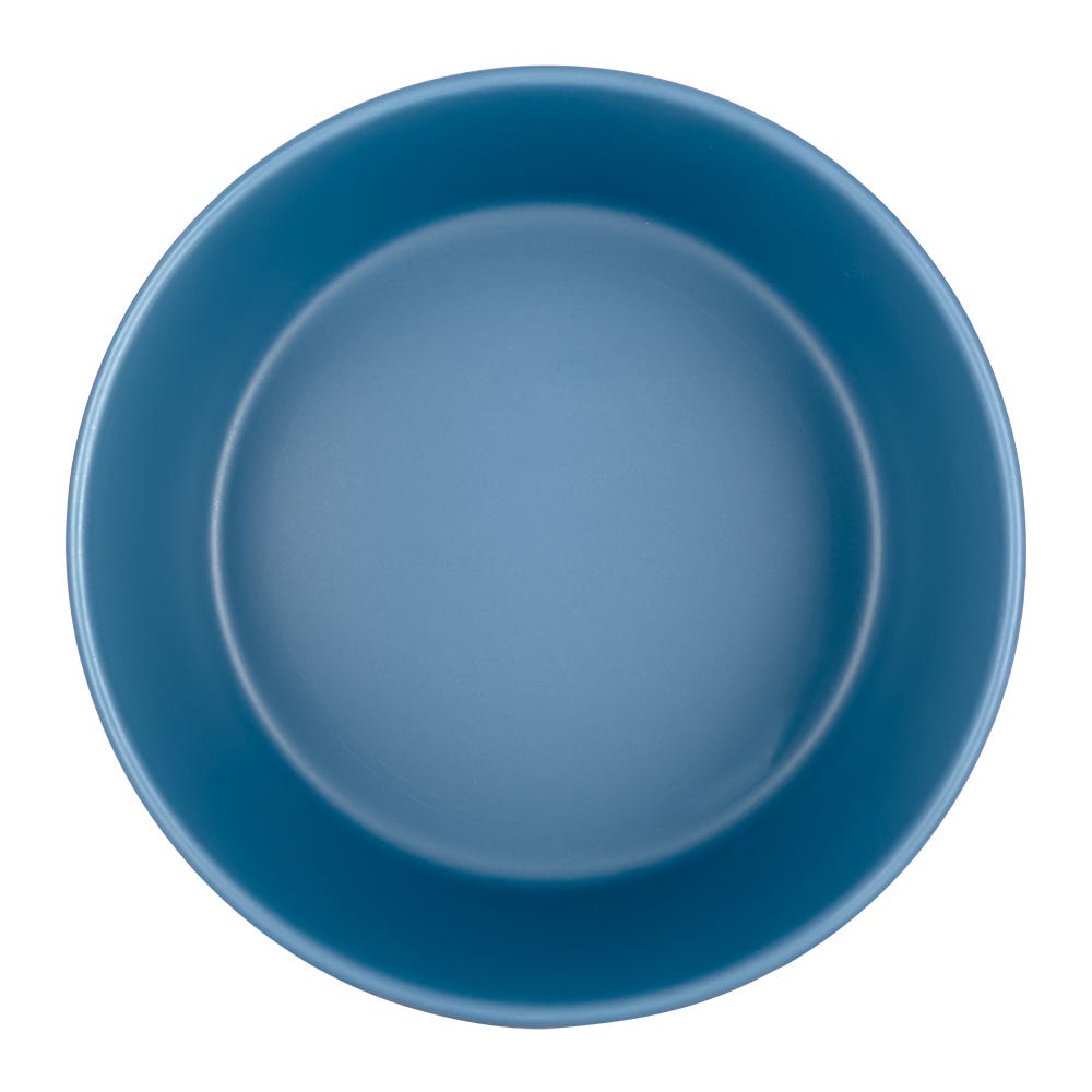 Vajilla redonda de cerámica 16 piezas azul Praga Chefmaker